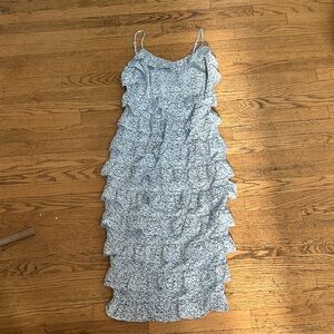 En Saison Pleated Floral Dress